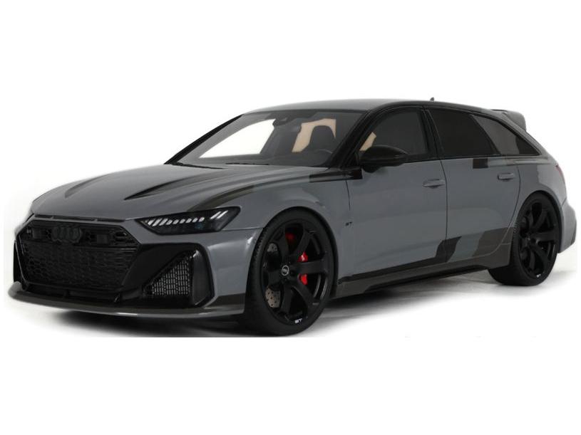 Audi RS 6 GT Grey 2024 1:18 Scale GT Spirit Resin Model Car-GT Spirit-Diecast Model Centre