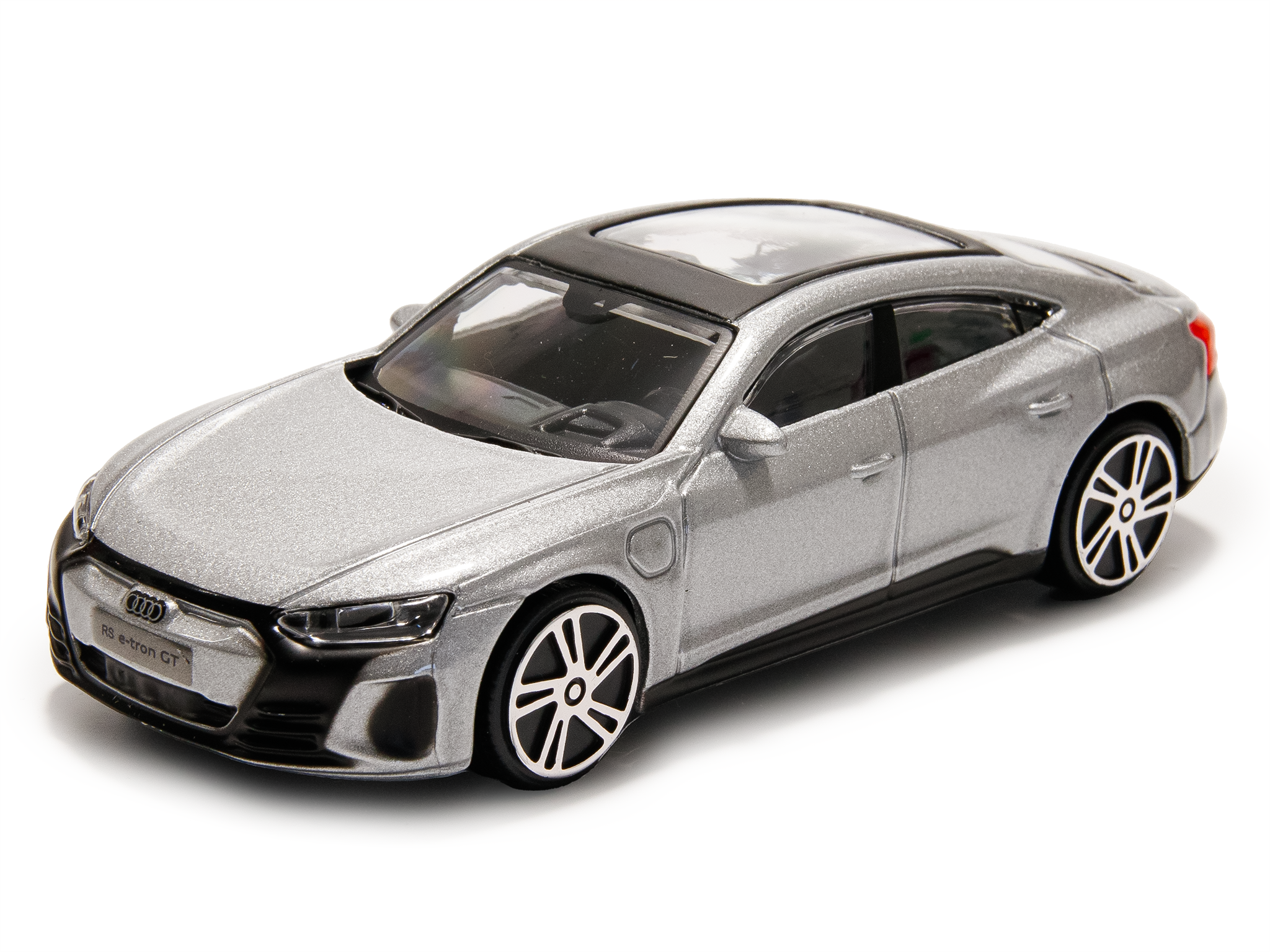 Audi RS e-tron GT 2022 silver 1:43 Scale Toy Car