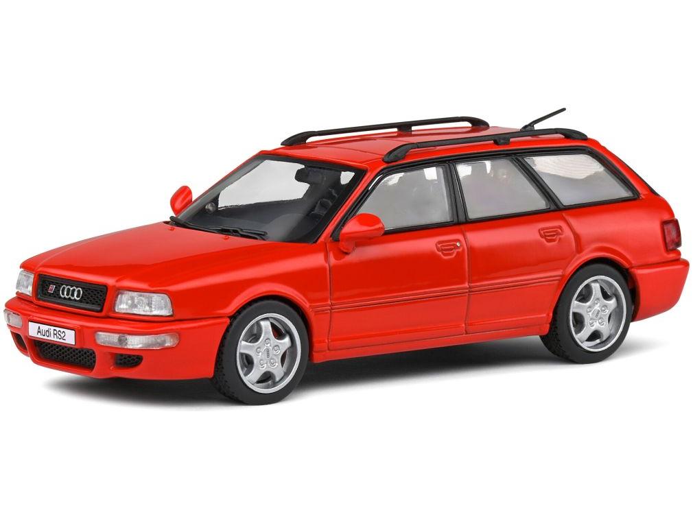Audi RS2 Avant Red 1995 1:43 Scale Solido Diecast Model-Solido-Diecast Model Centre