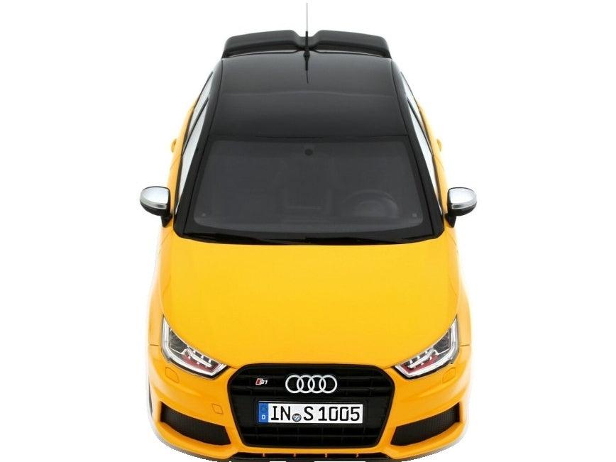 Audi S1 Sportback Vegas Yellow 2015 1:18 Scale Resin Car – OttOmobile-OttOmobile-Diecast Model Centre
