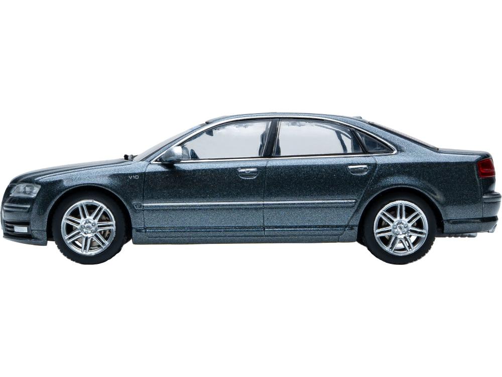 Audi S8 (D3) Daytona Grey 2010 1:43 Scale Diecast Car – Solido-Solido-Diecast Model Centre