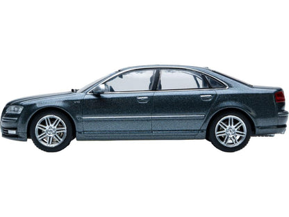 Audi S8 (D3) Daytona Grey 2010 1:43 Scale Diecast Car – Solido-Solido-Diecast Model Centre