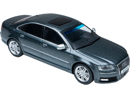Audi S8 (D3) Daytona Grey 2010 1:43 Scale Diecast Car – Solido-Solido-Diecast Model Centre