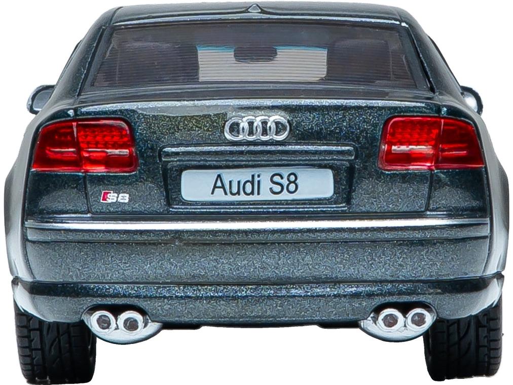Audi S8 (D3) Daytona Grey 2010 1:43 Scale Diecast Car – Solido-Solido-Diecast Model Centre