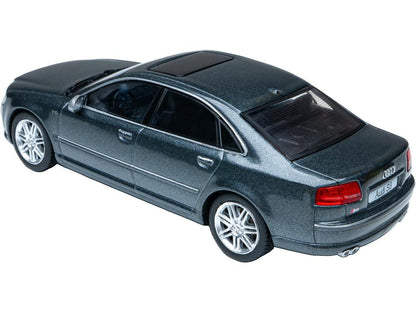 Audi S8 (D3) Daytona Grey 2010 1:43 Scale Diecast Car – Solido-Solido-Diecast Model Centre