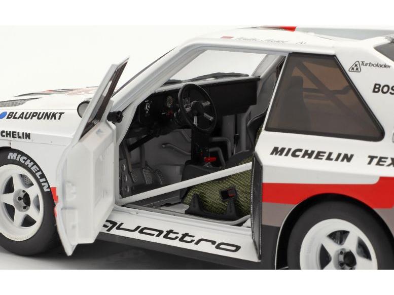 Audi Sport Quattro S1 E2 #1 Winner Pikes Peak 1987 Walter Rohrl 1:18 Scale Werk83 Diecast Model Car-Werk83-Diecast Model Centre