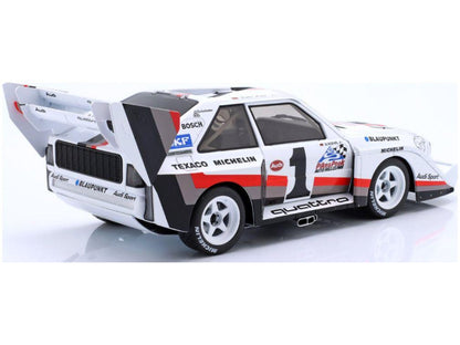 Audi Sport Quattro S1 E2 #1 Winner Pikes Peak 1987 Walter Rohrl w/Collectors Box 1:18 Scale Werk83 Diecast Model Car-Werk83-Diecast Model Centre