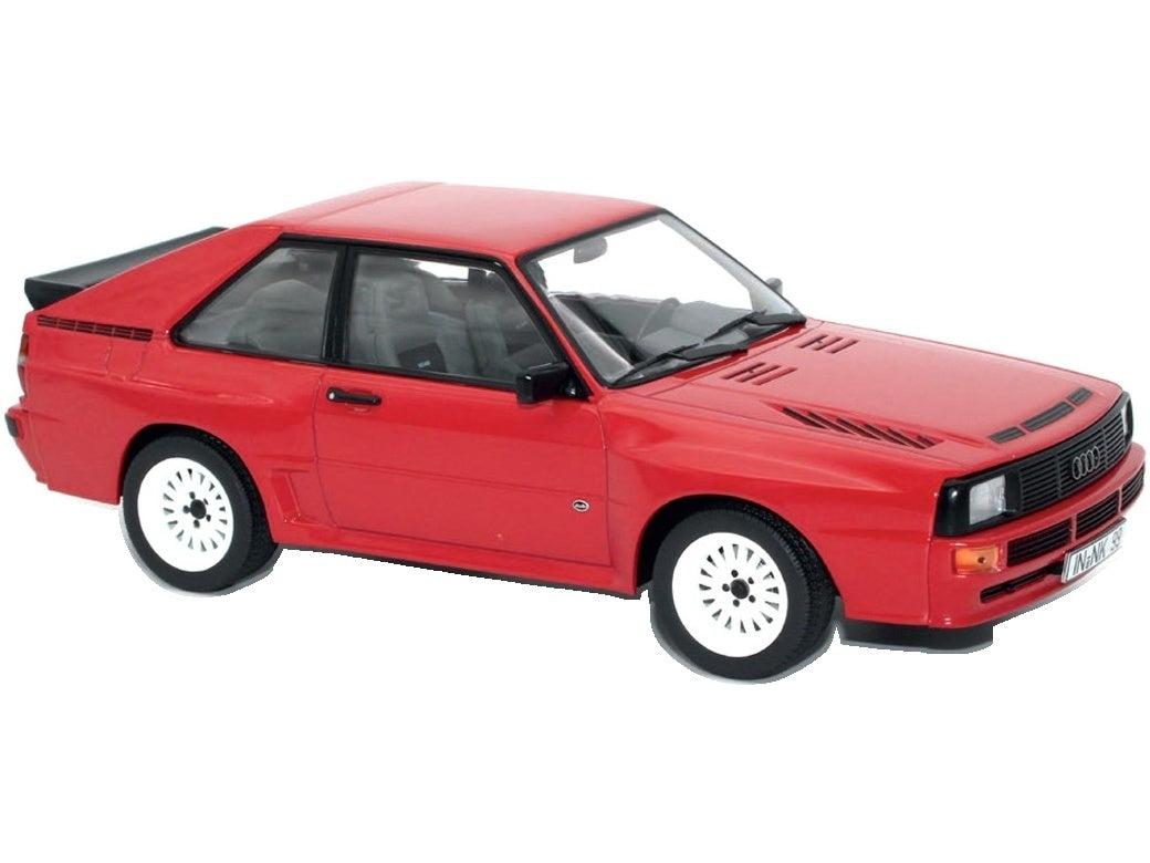 Audi Sport Quattro Tornado Red 1985 1:18 Scale Diecast Car – Norev-Norev-Diecast Model Centre