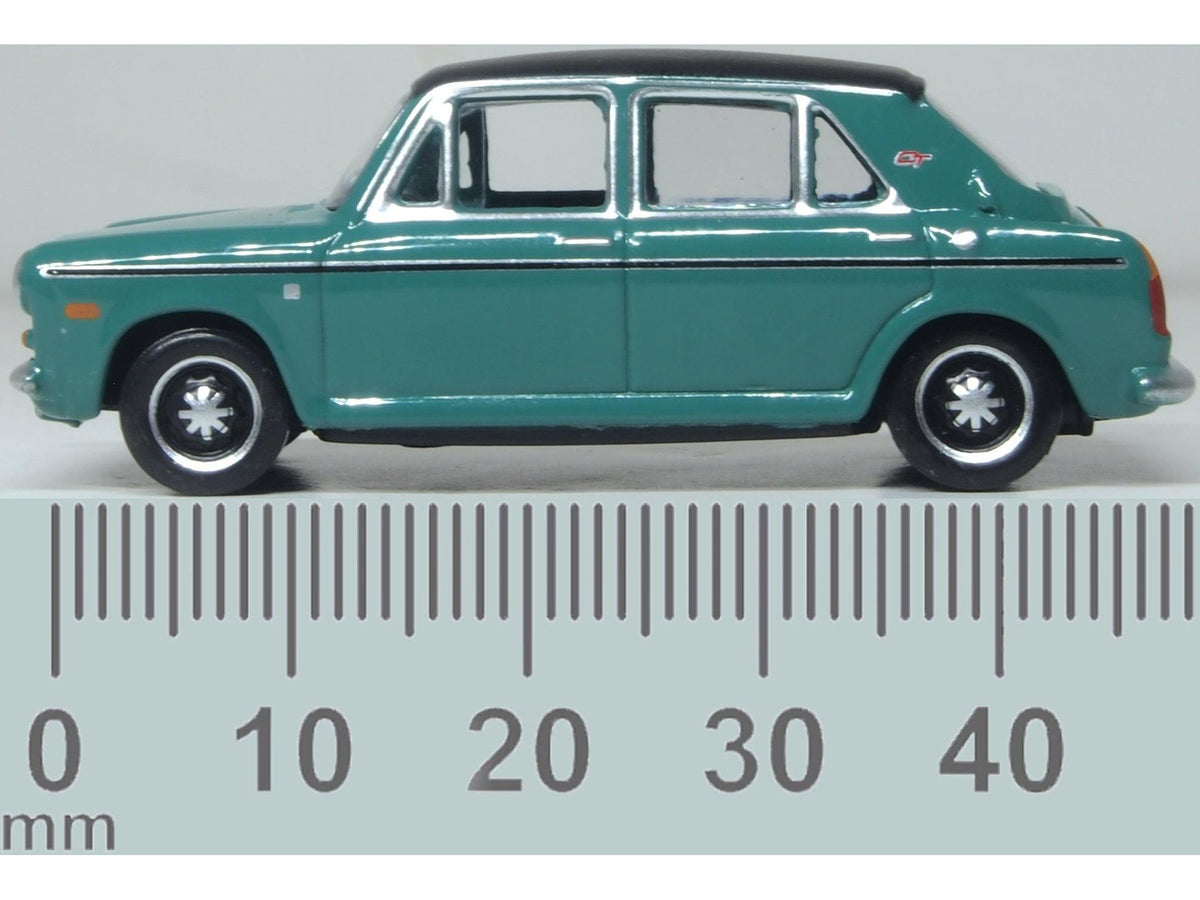 Austin 1300 GT Aqua 1:76 Scale Diecast Car – Oxford Diecast-Oxford Diecast-Diecast Model Centre
