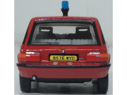Austin Maestro London Fire Brigade 1:76 Scale Diecast Car – Oxford Diecast-Oxford Diecast-Diecast Model Centre