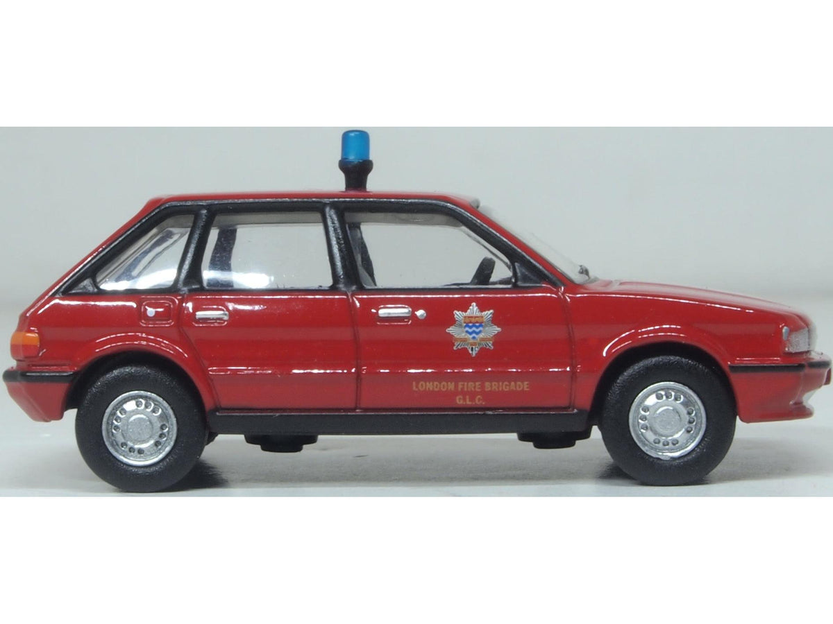 Austin Maestro London Fire Brigade 1:76 Scale Diecast Car – Oxford Diecast-Oxford Diecast-Diecast Model Centre