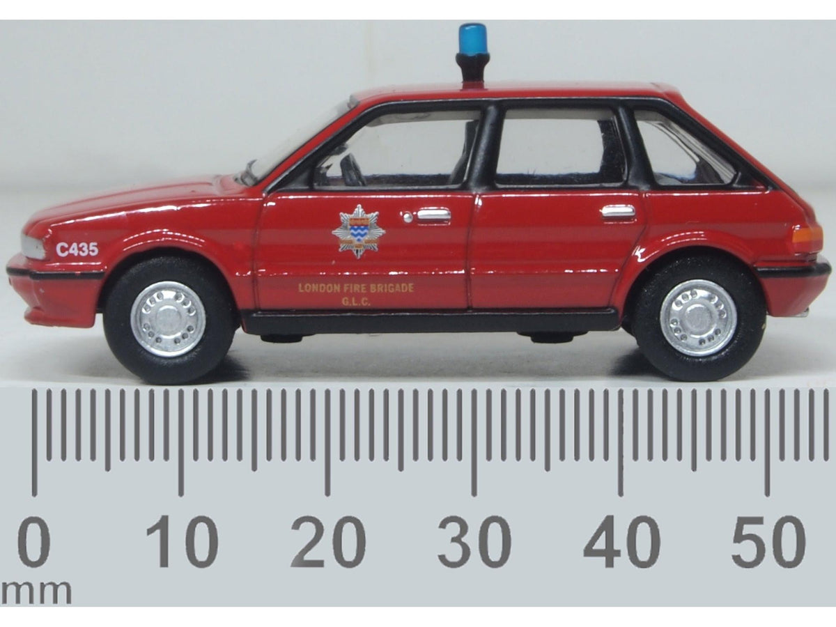 Austin Maestro London Fire Brigade 1:76 Scale Diecast Car – Oxford Diecast-Oxford Diecast-Diecast Model Centre
