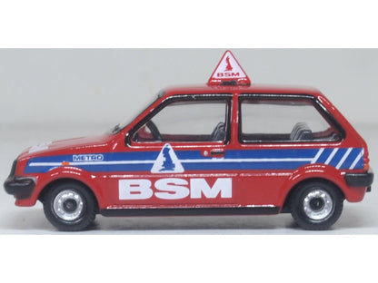 Austin Mini Metro British School of Motoring BSM 1:76 Scale Diecast Car – Oxford Diecast-Oxford Diecast-Diecast Model Centre