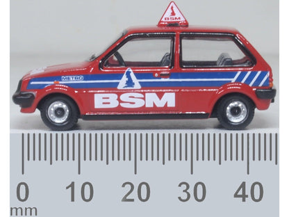 Austin Mini Metro British School of Motoring BSM 1:76 Scale Diecast Car – Oxford Diecast-Oxford Diecast-Diecast Model Centre