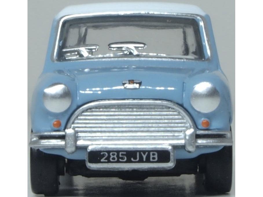 Austin Mini Speedwell Blue 1:76 Scale Diecast Car – Oxford Diecast-Oxford Diecast-Diecast Model Centre