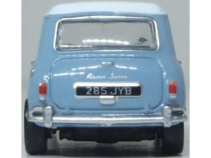 Austin Mini Speedwell Blue 1:76 Scale Diecast Car – Oxford Diecast-Oxford Diecast-Diecast Model Centre