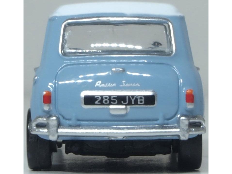 Austin Mini Speedwell Blue 1:76 Scale Diecast Car – Oxford Diecast-Oxford Diecast-Diecast Model Centre