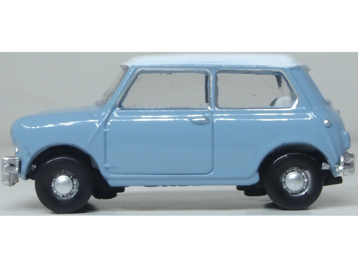 Austin Mini Speedwell Blue 1:76 Scale Diecast Car – Oxford Diecast-Oxford Diecast-Diecast Model Centre
