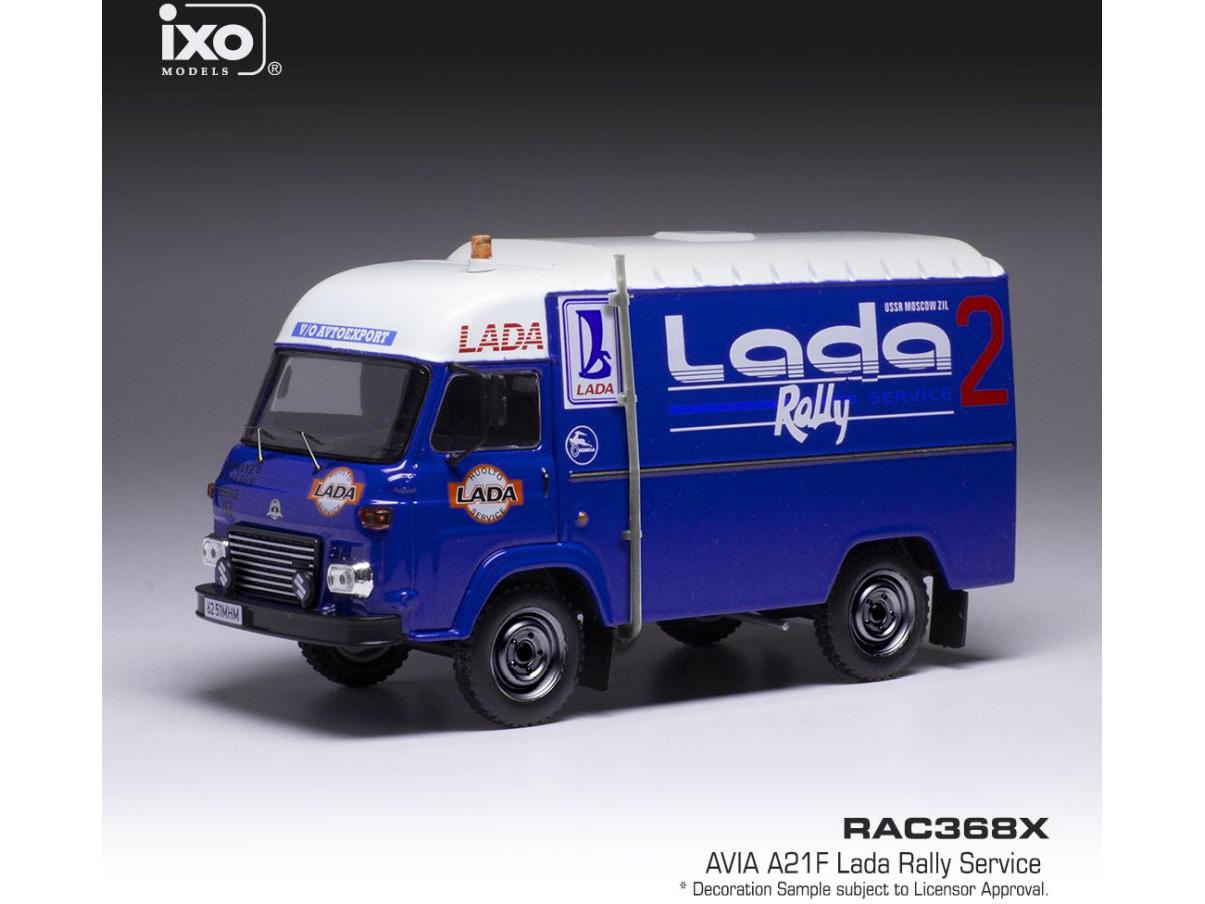 Avia A 21 F Lada Rally Service Assistance 1:43 Scale IXO Diecast Model Van-IXO-Diecast Model Centre