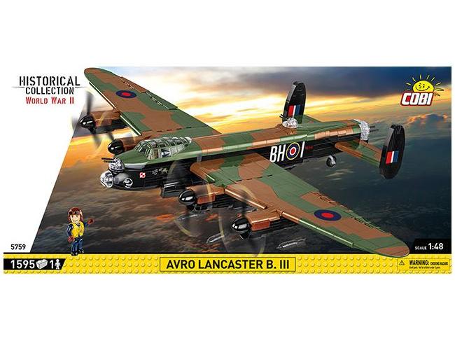 Avro Lancaster B MK.I/II WWII (1643 pcs) Cobi Brick Build Kit-Cobi-Diecast Model Centre
