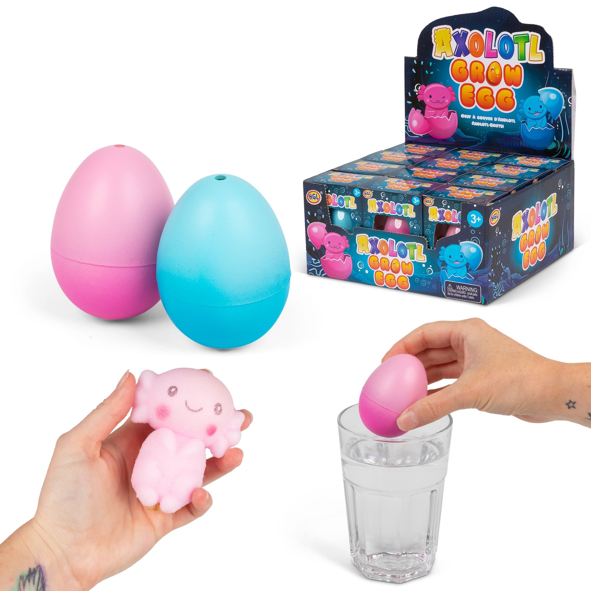 Axolotl Grow Egg-Diecast Model Centre-Diecast Model Centre