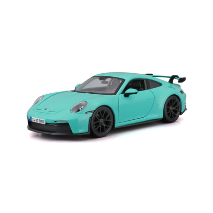 Porsche 911 GT3 2021 Turquoise 1:24 Scale Bburago Diecast Model