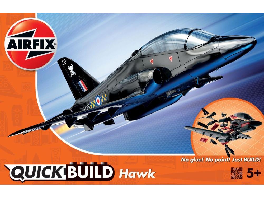 BAE Hawk Airfix QUICKBUILD Plastic Kit-Airfix-Diecast Model Centre