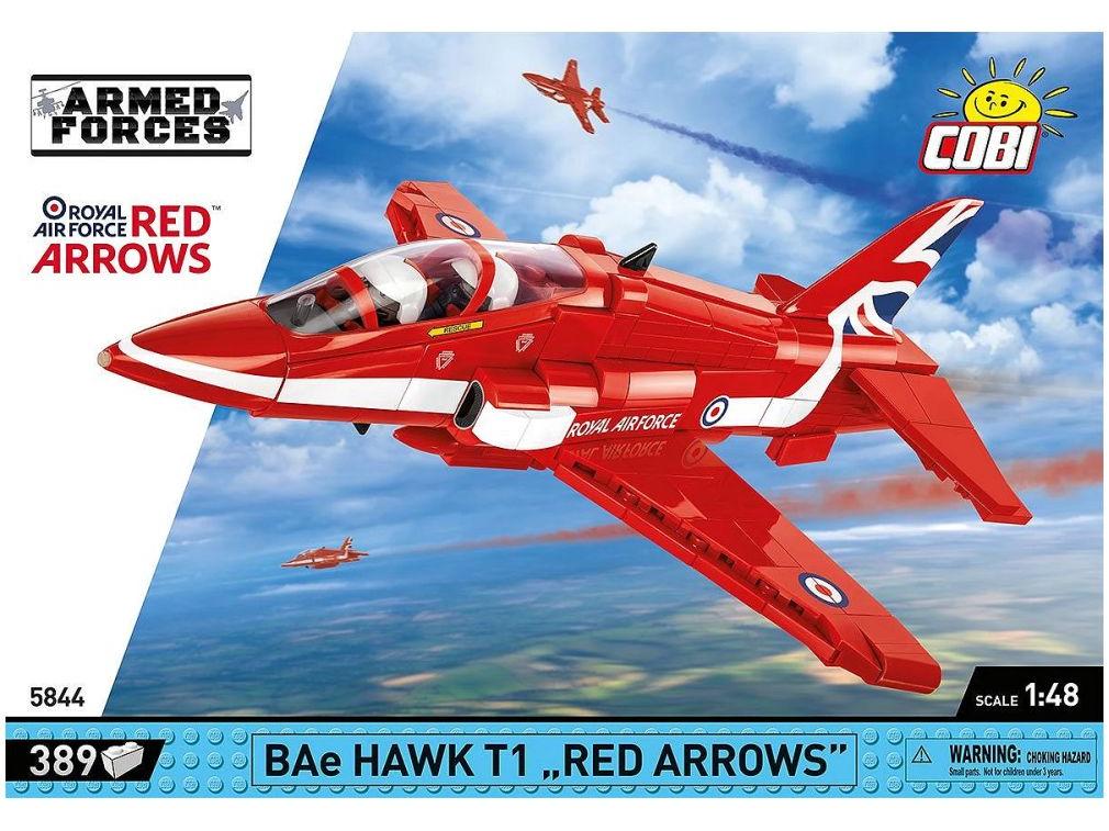 BAE Hawk T1 Red Arrows (386 pcs) Cobi Brick Build Kit-Cobi-Diecast Model Centre