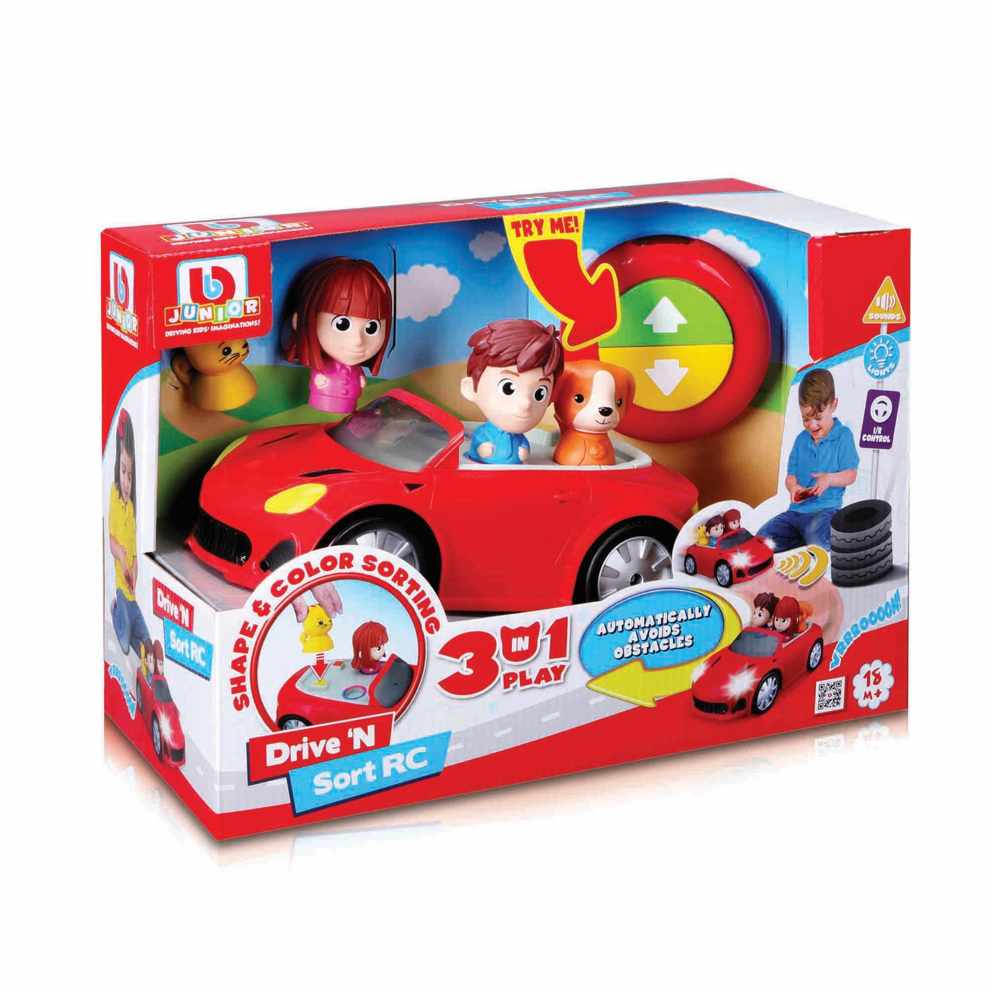 BB Junior Drive N Sort RC-Bburago-Diecast Model Centre