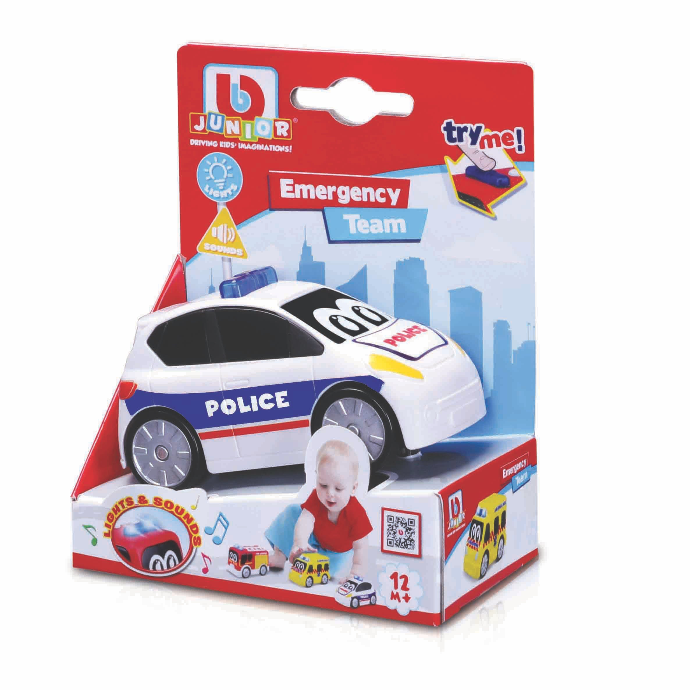 BB Junior Emergency Team Assortment My 1st Collection-Bburago-Diecast Model Centre