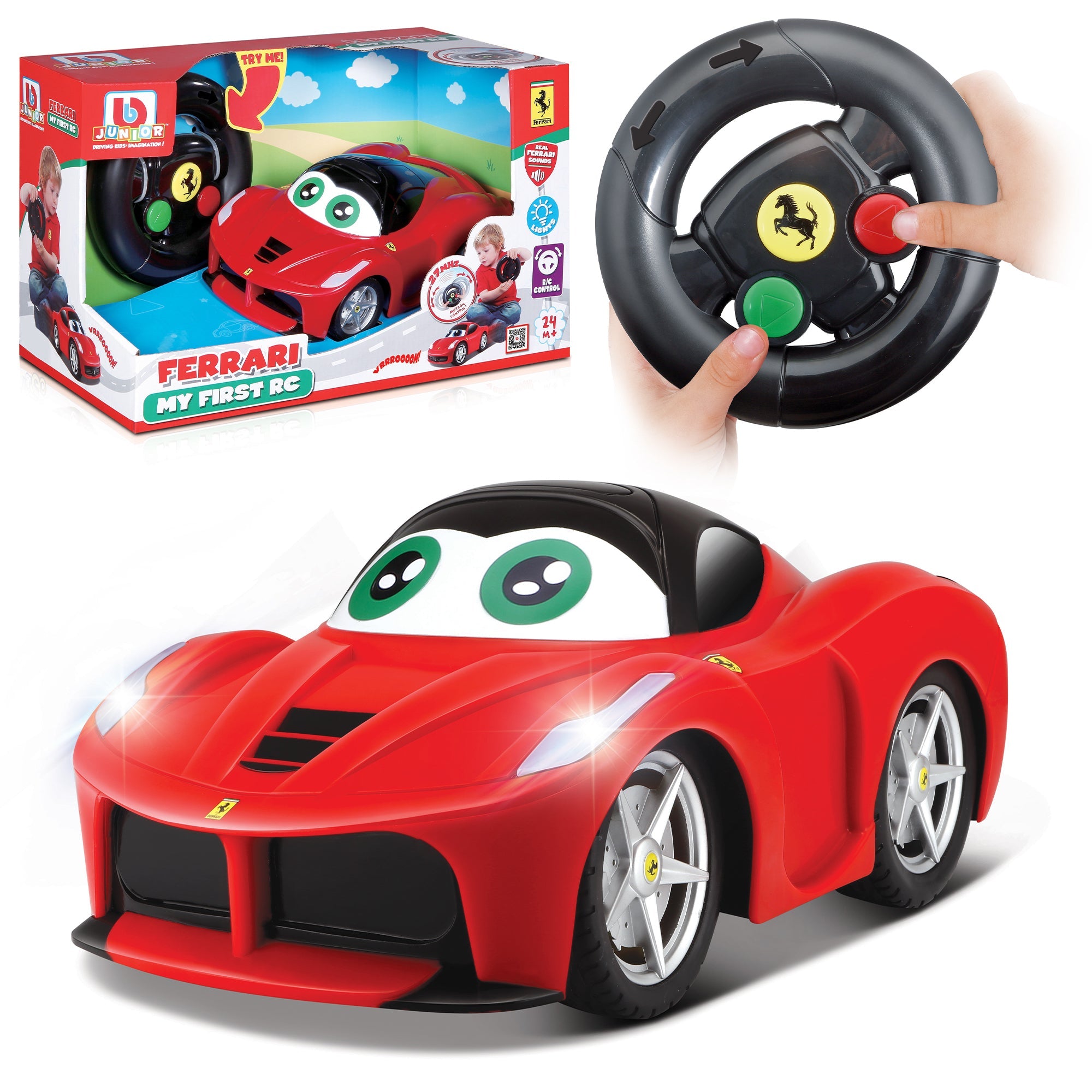 BB Junior Ferrari My 1st RC Laferrari-Bburago-Diecast Model Centre