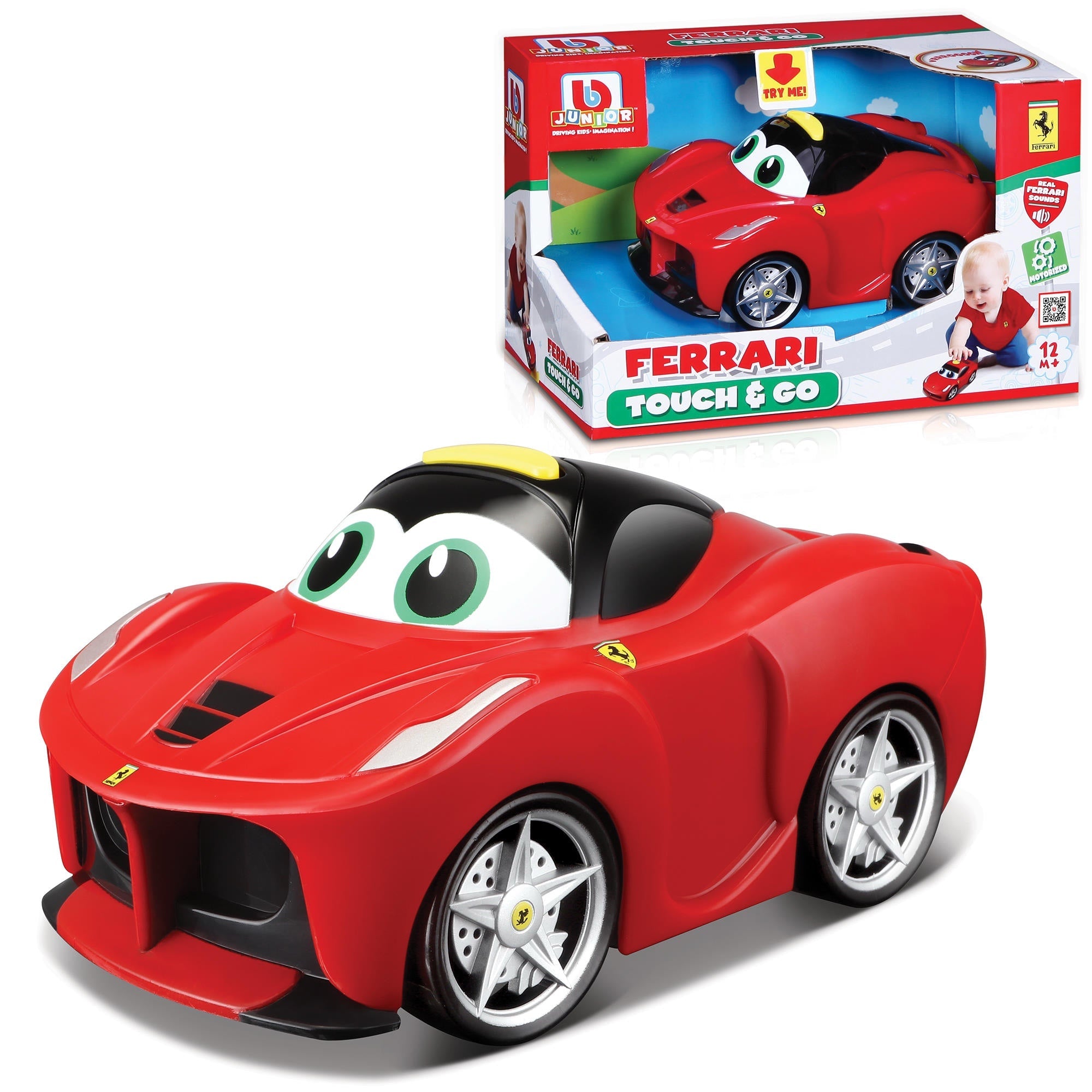 BB Junior Ferrari Touch & Go Laferrari-Bburago-Diecast Model Centre