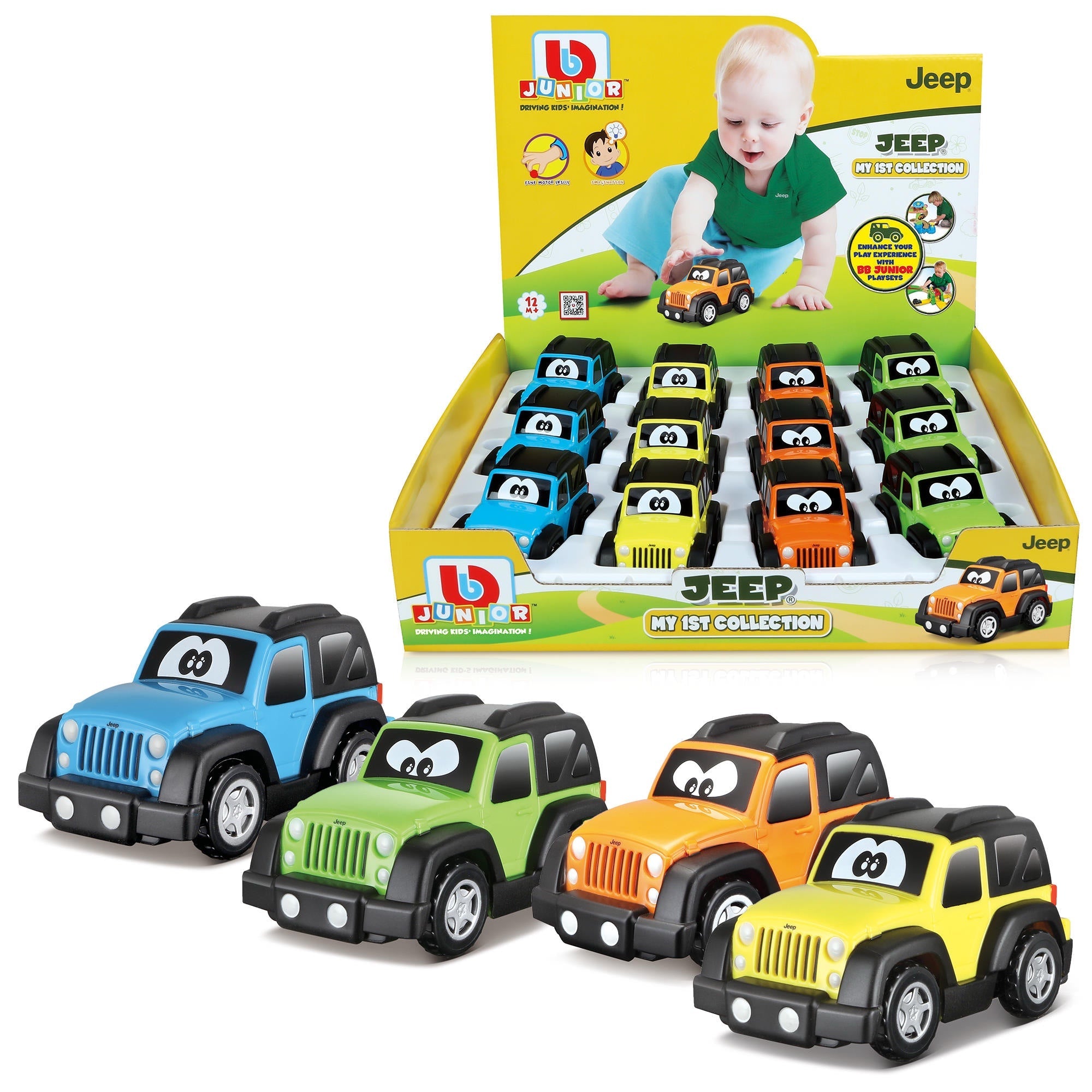 BB Junior Jeep My 1St Collection Dispenser-Bburago-Diecast Model Centre