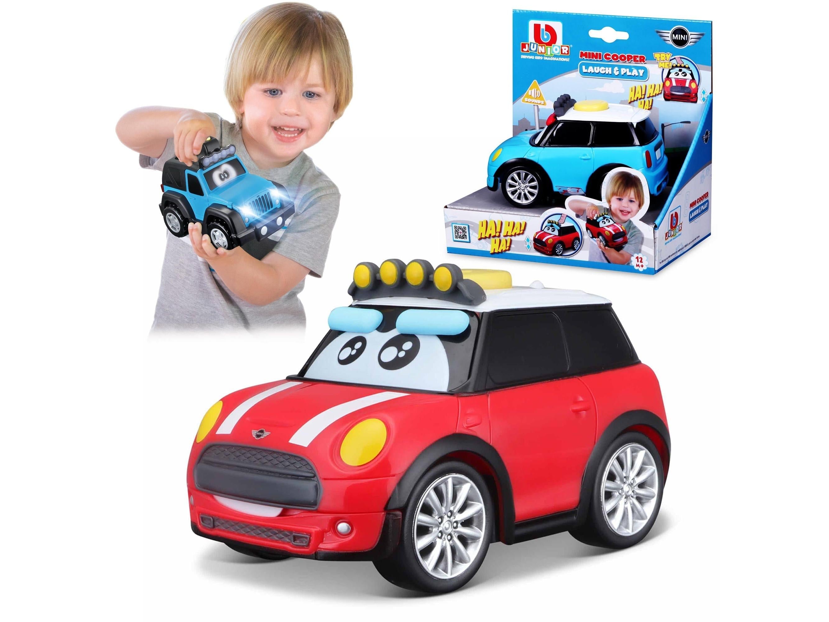 BB Junior Mini Cooper Laugh & Play-Bburago-Diecast Model Centre