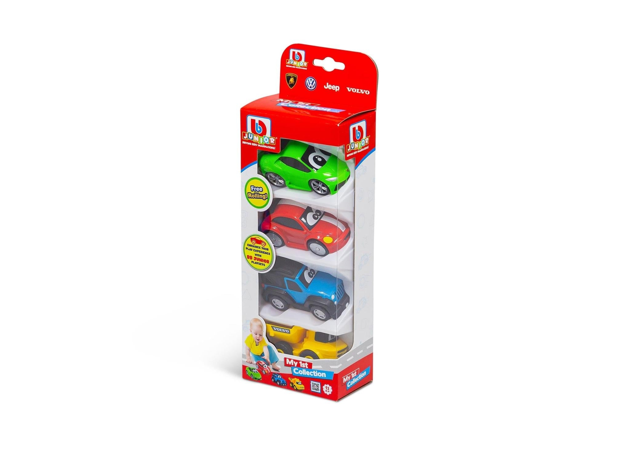 BB Junior My 1st Collection Set Of 4 Assortment-Bburago-Diecast Model Centre