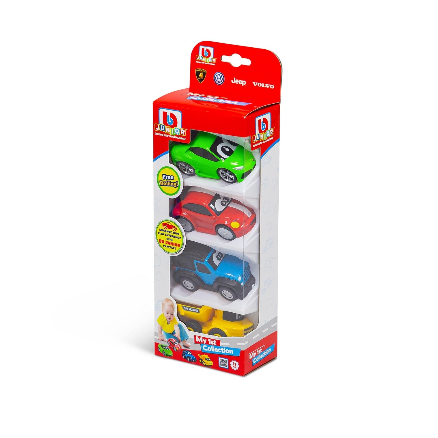 BB Junior My 1st Collection Set Of 4 Assortment-Bburago-Diecast Model Centre