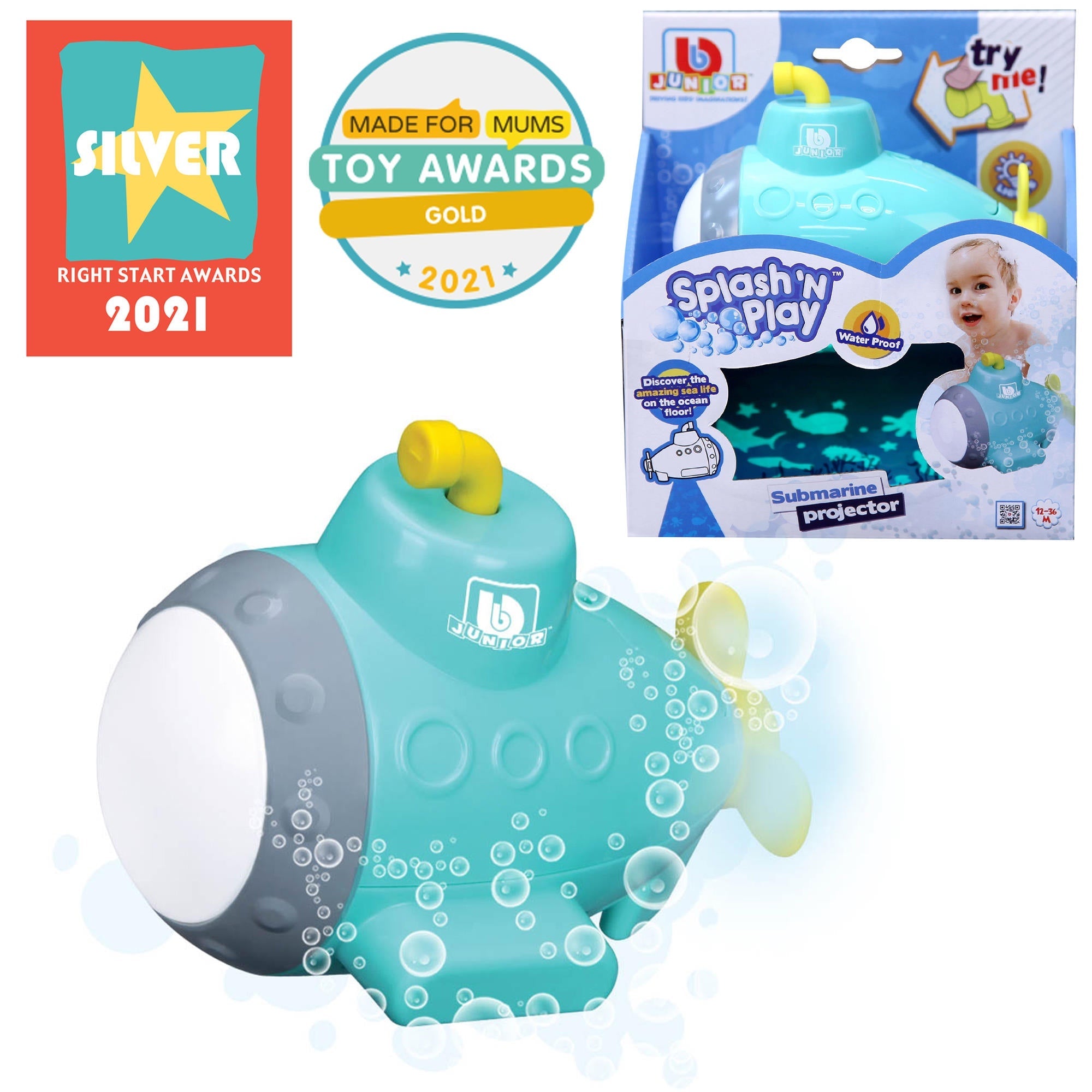 BB Junior Splash N Play Submarine Projector-Bburago-Diecast Model Centre