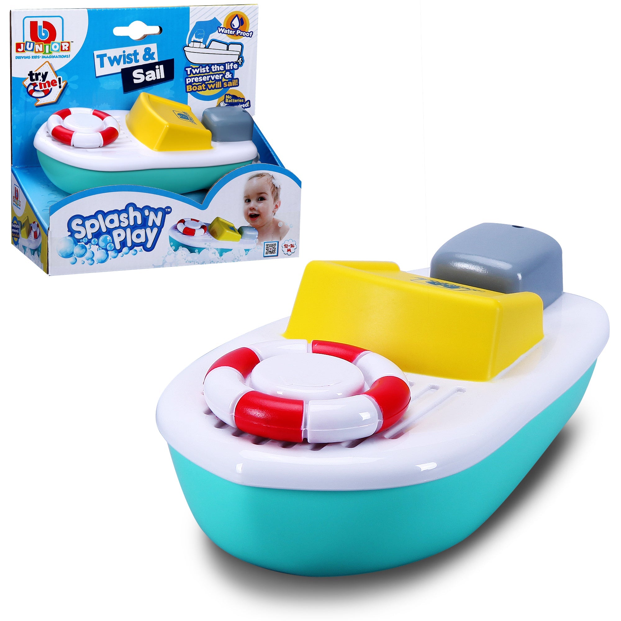 BB Junior Splash N Play Twist & Sail-Bburago-Diecast Model Centre