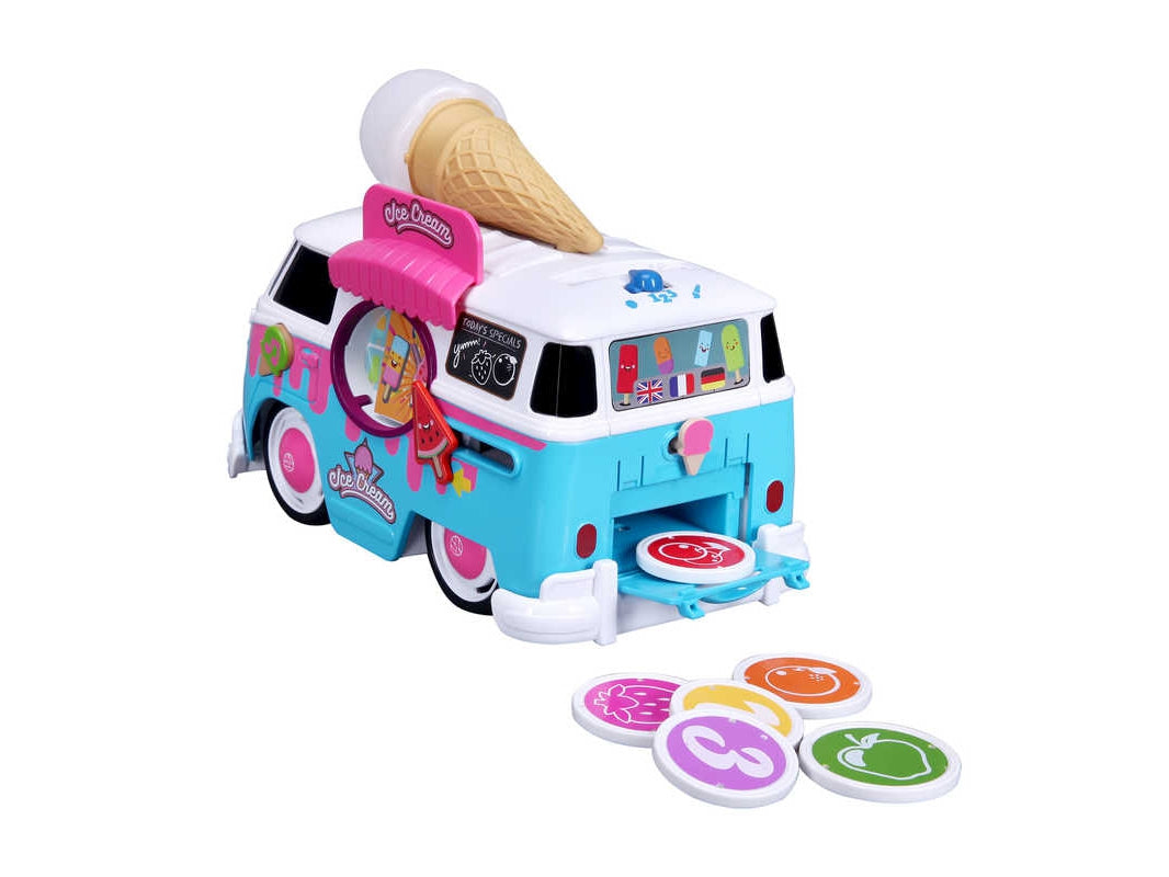BB Junior Volkswagen Magic Ice Cream Bus-Bburago-Diecast Model Centre