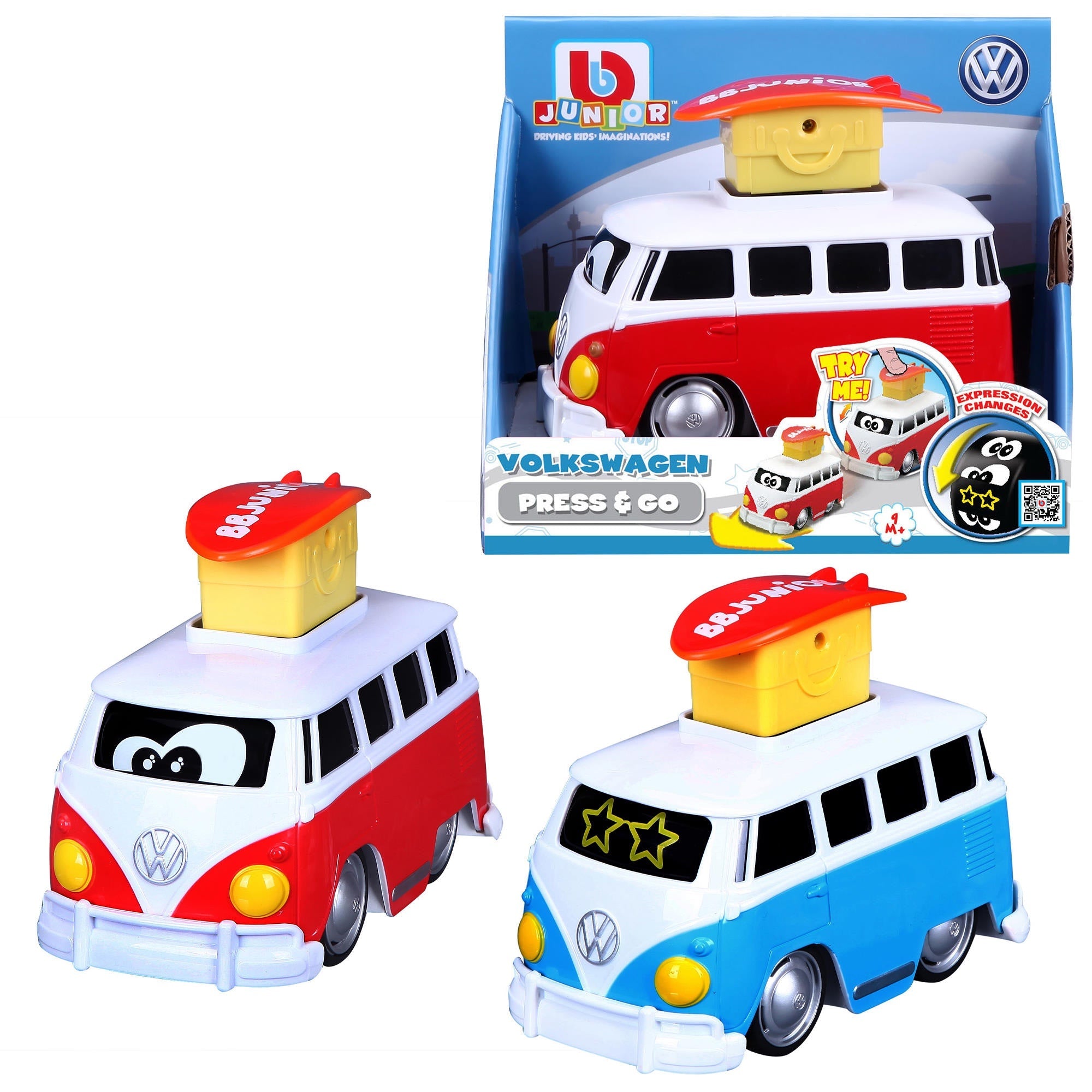 BB Junior Volkswagen Press & Go-Bburago-Diecast Model Centre