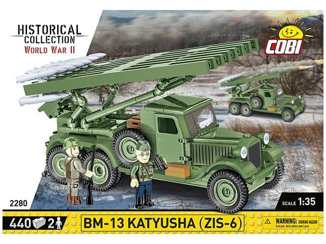 BM-13 Katyusha Rocket Launcher WWII (450 pcs) Cobi Brick Build Kit-Cobi-Diecast Model Centre