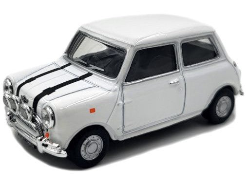 BMC Mini Cooper white - 1:43 Scale Model Car-Cararama-Diecast Model Centre