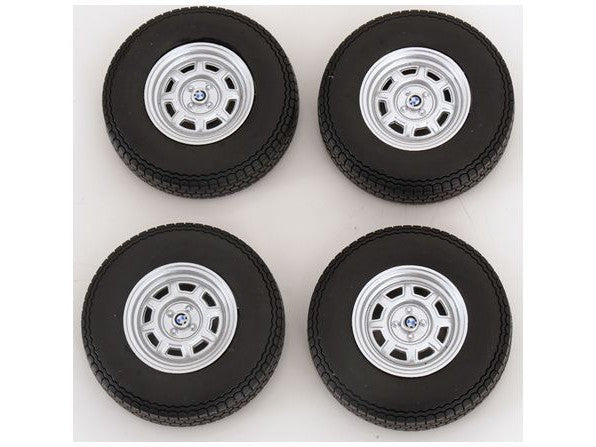 BMW 02 Wheels and Tyres Set 5 - 1:18 Scale-KK Scale-Diecast Model Centre