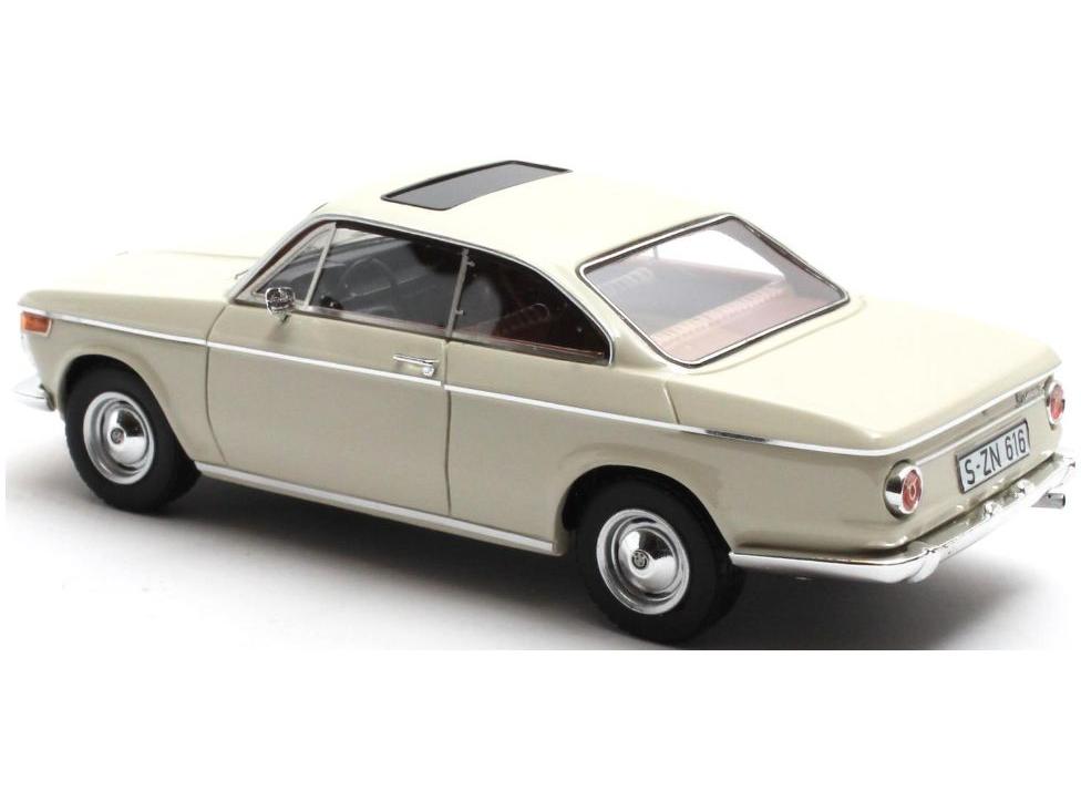 BMW 1600-2 Baur Coupe Creme 1967 1:43 Scale Matrix Resin Model Car-Matrix-Diecast Model Centre