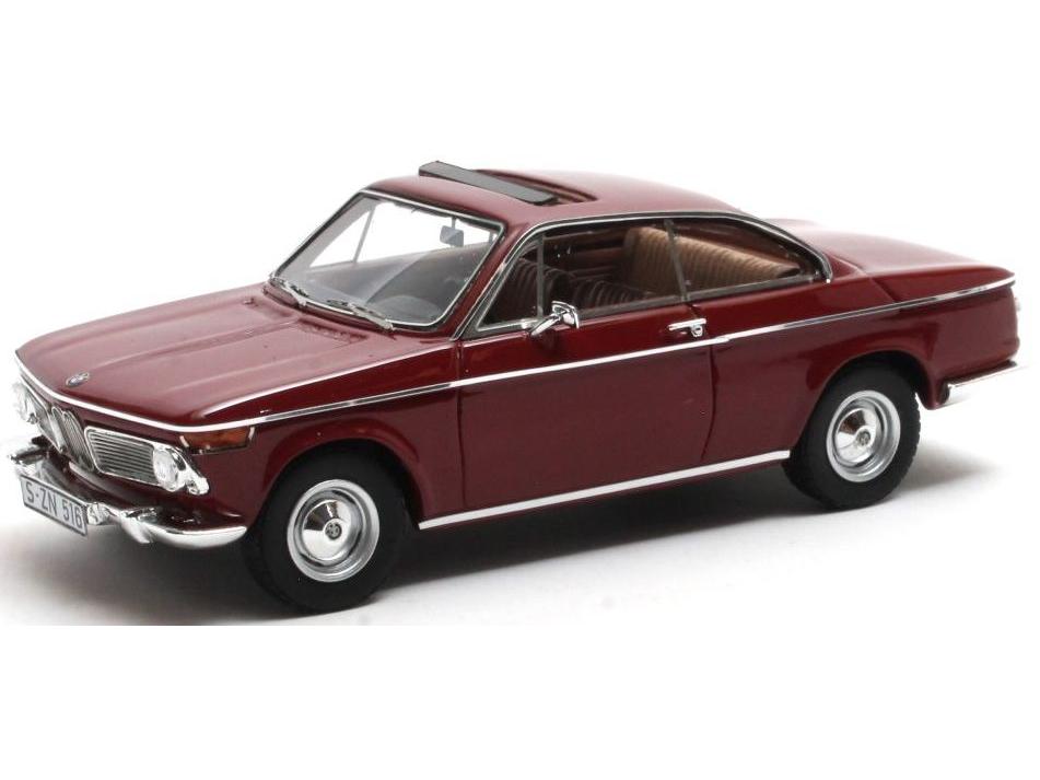BMW 1600-2 Baur Coupe Red 1967 1:43 Scale Matrix Resin Model Car-Matrix-Diecast Model Centre