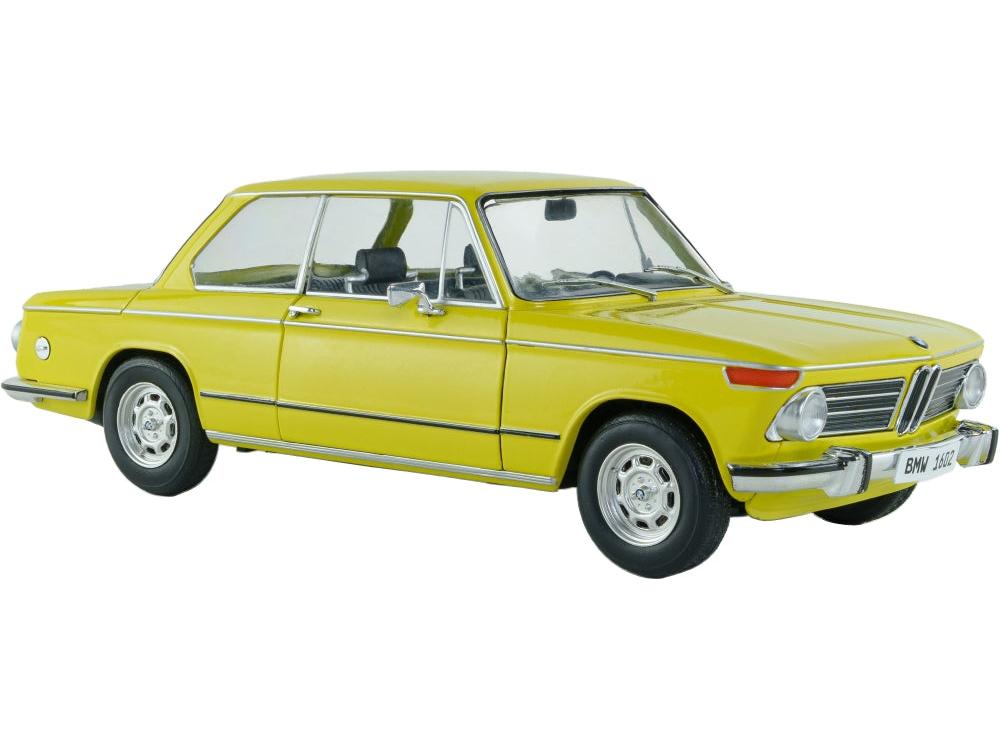 BMW 1602 Gulf Yellow 1973 1:18 Scale Diecast Car – Solido-Solido-Diecast Model Centre
