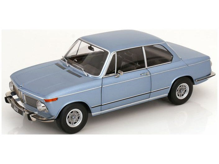 BMW 2002 (1 Series) 1971 light blue metallic - 1:18 Scale Model Car-KK Scale-Diecast Model Centre