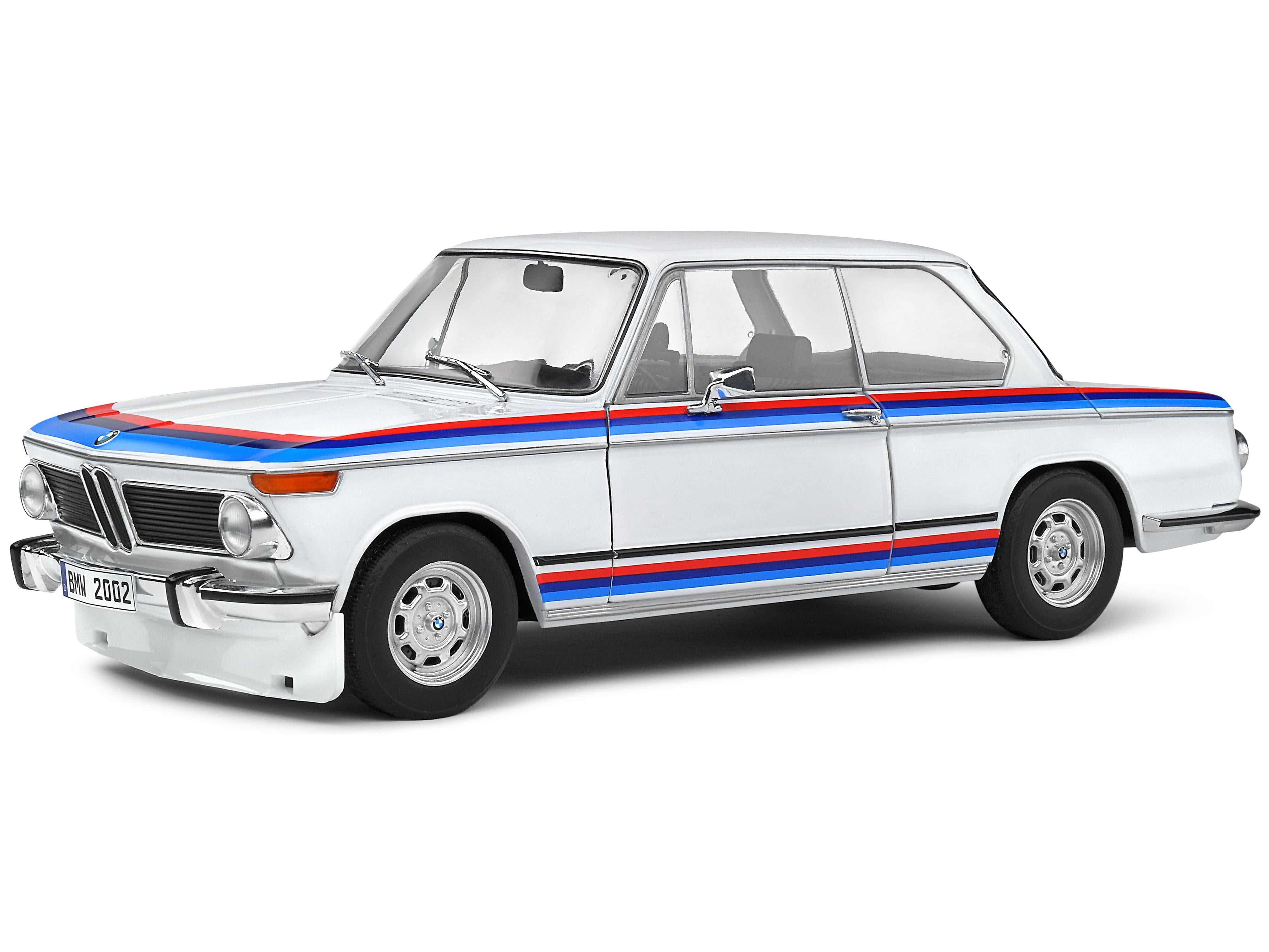 BMW 2002 Tii Turbo Evocation 1971 White 1:18 Scale Solido Diecast Model-Solido-Diecast Model Centre