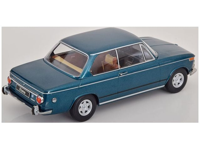 BMW 2002 ti Diana 1970 turquoise metallic - 1:18 Scale Diecast Model Car-KK Scale-Diecast Model Centre