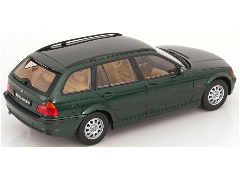 BMW 3 Series E46 Touring 1999 Green Metallic 1:18 Scale KK Scale Diecast Model Car-KK Scale-Diecast Model Centre
